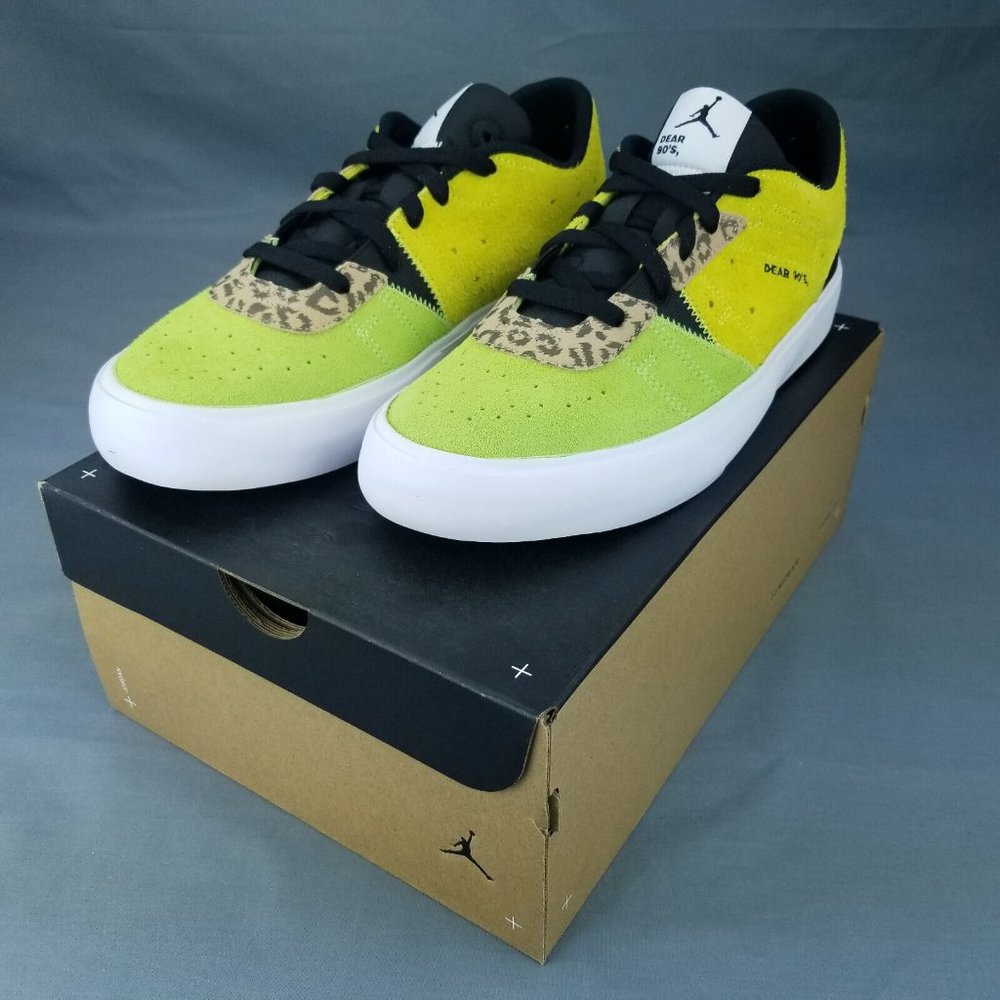 Nike Air Jordan Series .03 Dear 90s Mens Shoe DJ0420 700 Green Yellow Sizes 9-14 - Picture 8 of 8